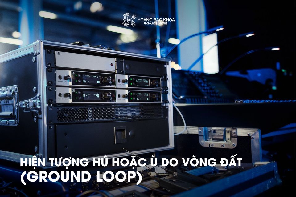 Hiện tượng hú hoặc ù do vòng đất (ground loop) - Hướng dẫn khắc phục từ Sennheiser