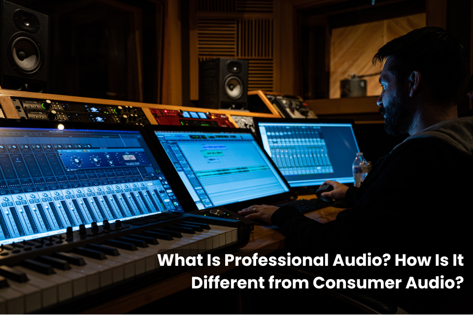 What Is Professional Audio? Distinguishing It From Consumer Audio