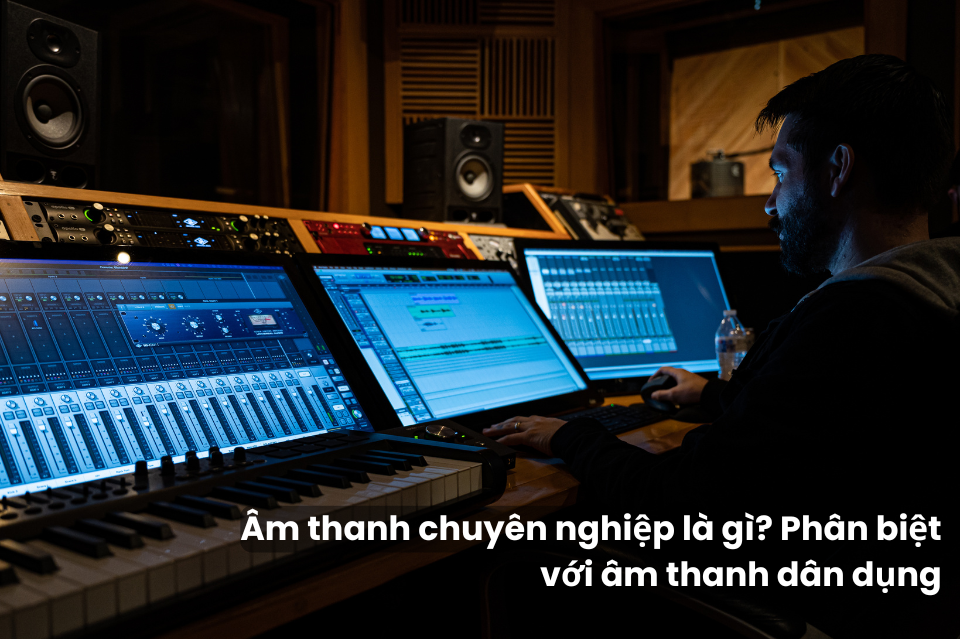 Âm Thanh Chuyên Nghiệp Là Gì? Phân Biệt Với Âm Thanh Dân Dụng