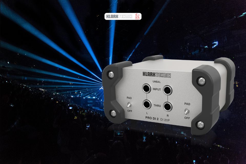 Why Are Klark Teknik DI Boxes Commonly Used on Professional Live Stages?