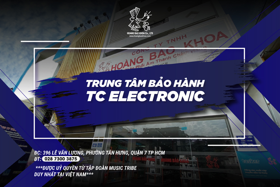 Trung tâm bảo hành TC Electronic tại Việt Nam
