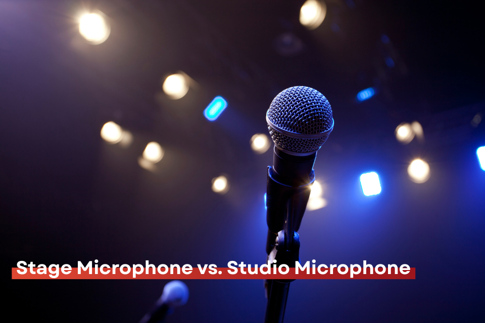 Can I Use A Stage Microphone For Studio Recording?