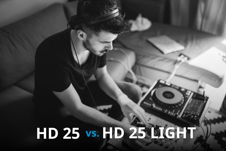 So Sánh Sennheiser HD 25 Và HD 25 Light: Nên Chọn Mẫu Nào?