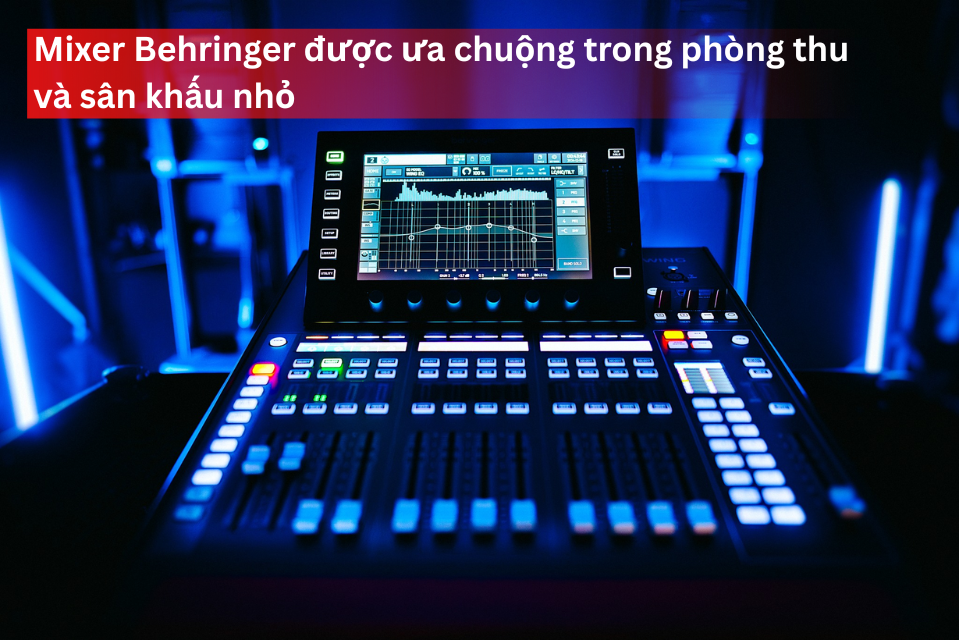 Tại Sao Mixer Behringer Lại Được Ưa Chuộng Trong Phòng Thu Và Sân Khấu Nhỏ?
