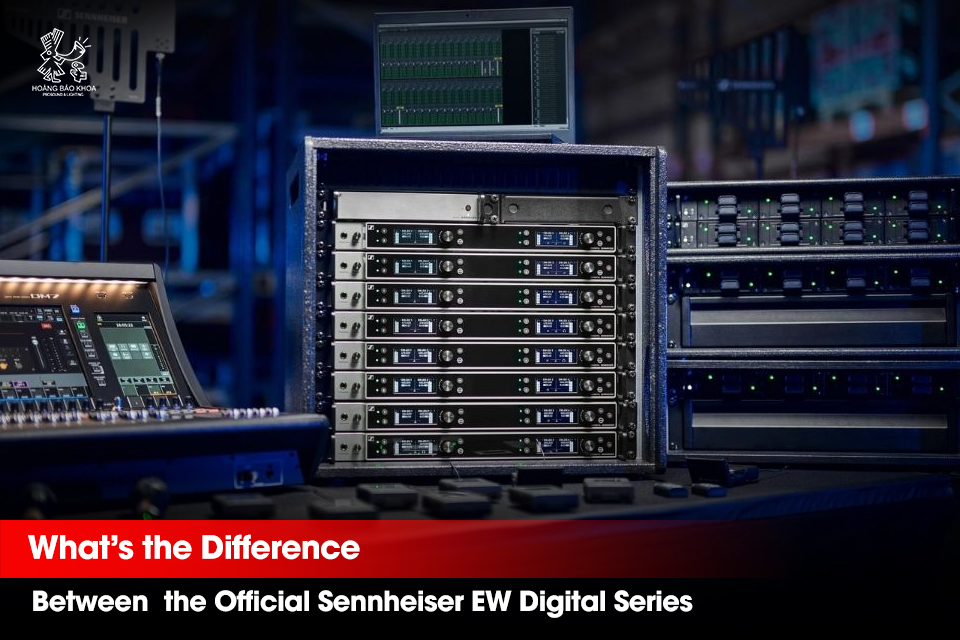 What’s the Difference Between the Official Sennheiser EW Digital Series | EW-D, EW-DP, EW-DX?