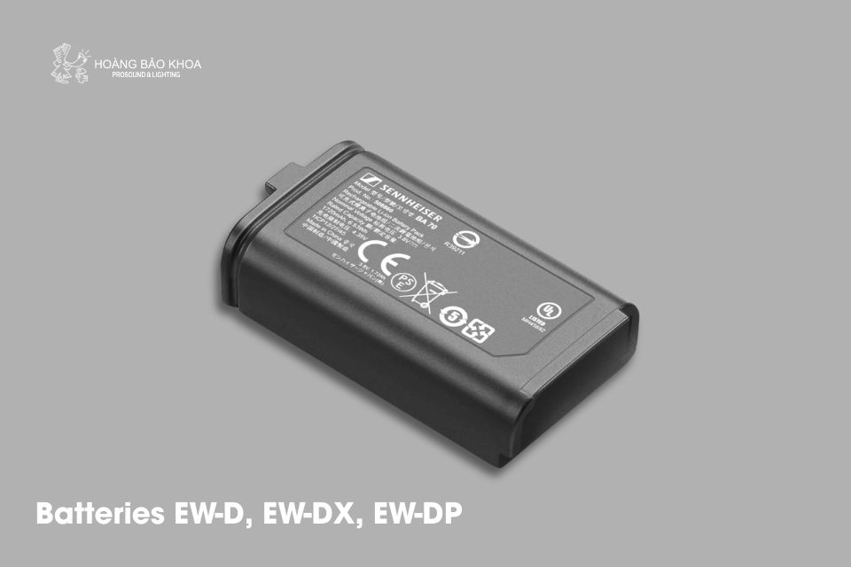Batteries EW-D, EW-DX, EW-DP