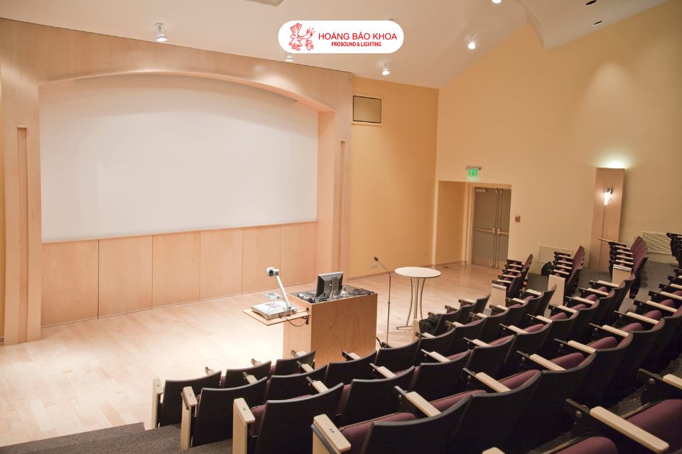 Audio System Setup for Small Auditoriums
