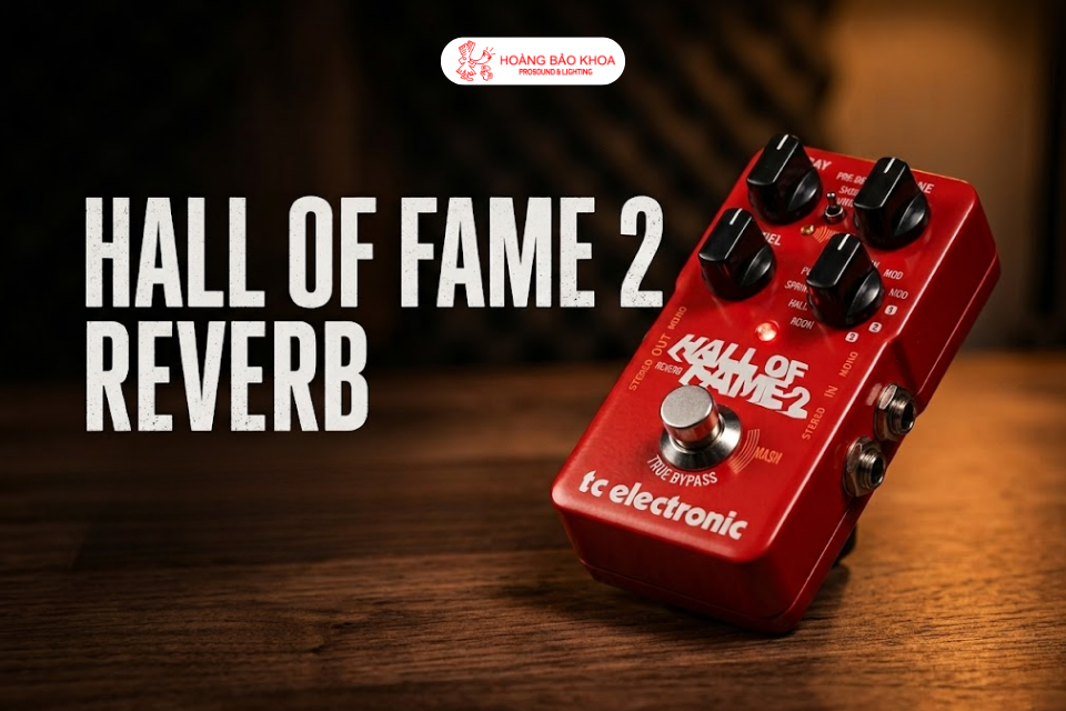 Creating Smooth Guitar Reverb Effects with the TC Electronic Hall of Fame 2