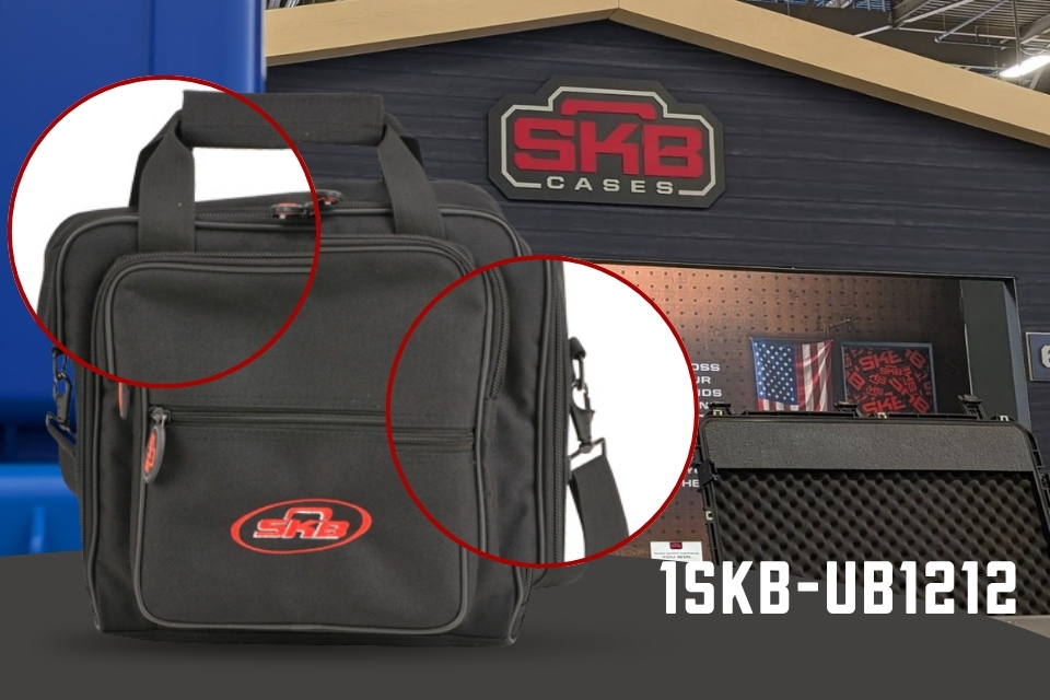 1SKB-UB1212 - Túi đựng mixer và thiết bị âm thanh SKB 12 x 12 x 4 inch