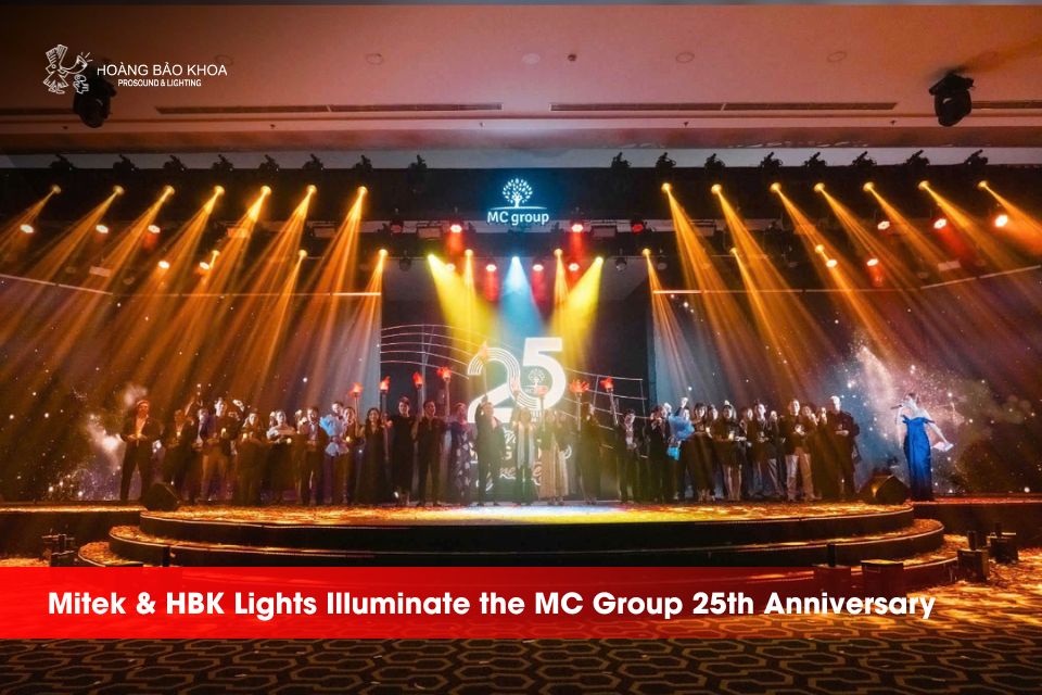 Hoang Bao Khoa x A Symphony Beyond Time – Mitek & HBK Lights Illuminate the MC Group 25th Anniversary