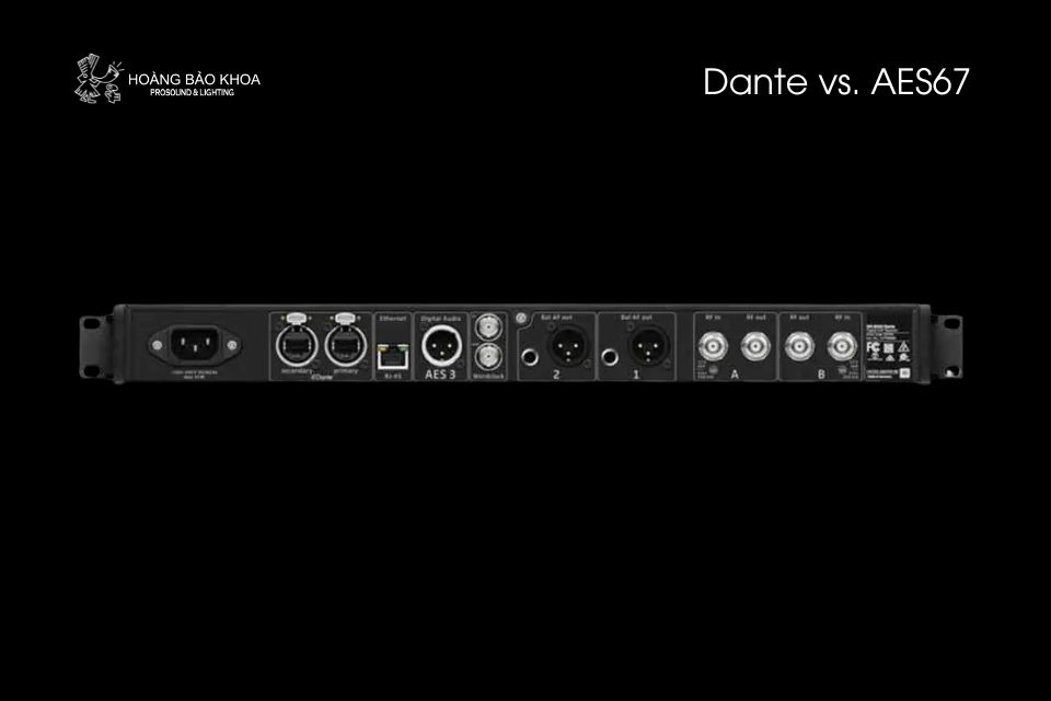 Phân biệt Dante và AES67 - Hai giao thức Audio over IP phổ biến nhất hiện nay