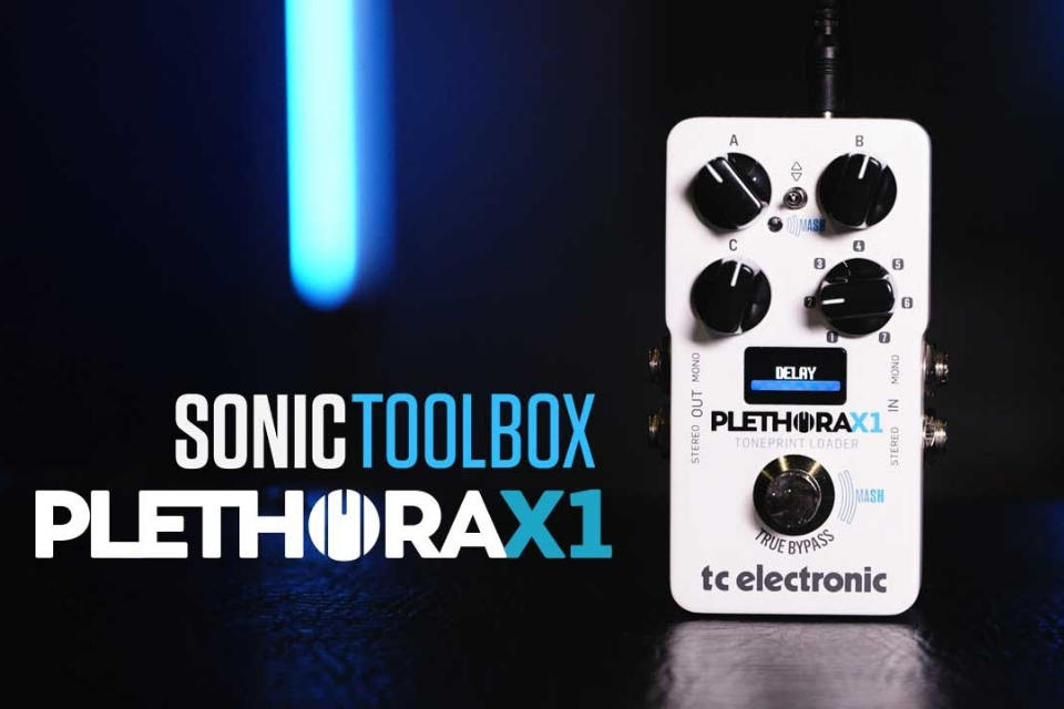 TC Electronic  Plethora X1: A Versatile Muti - Effect Unit For Professional Guitarist
