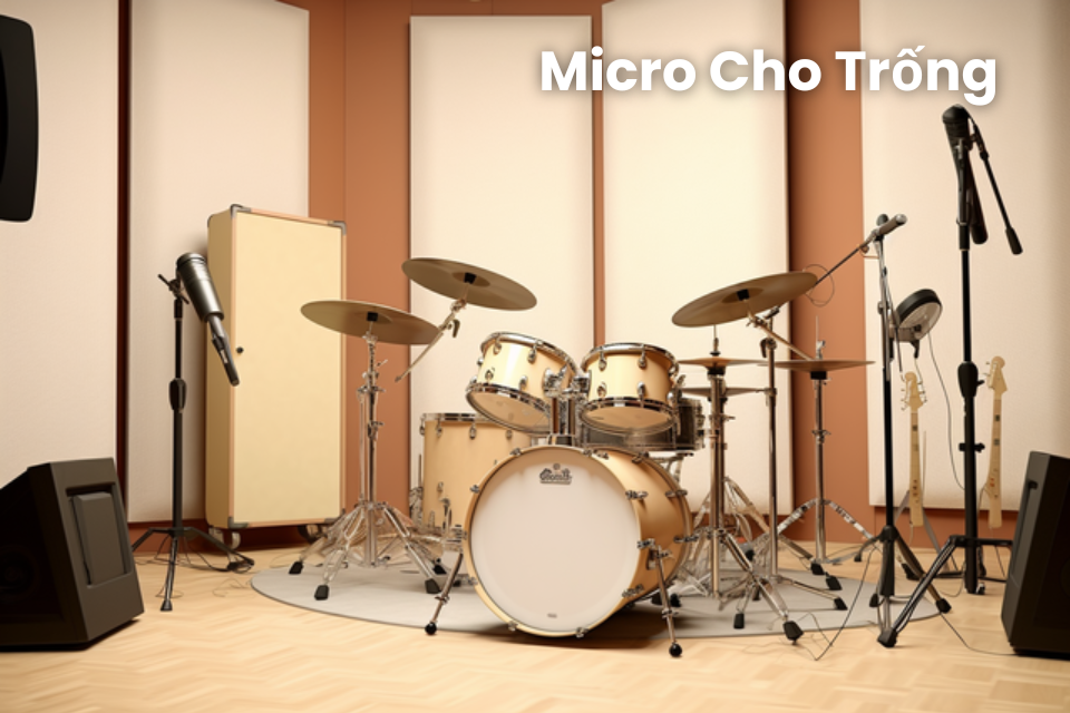 Micro Cho Trống: Số Lượng, Vị Trí Đặt Và Có Nên Dùng Condenser?