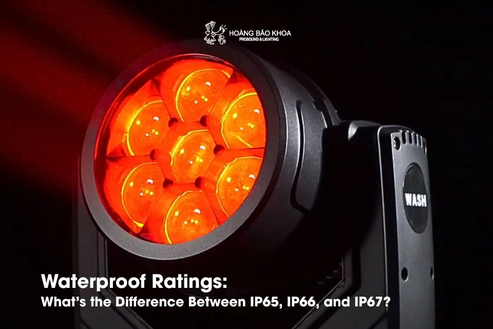 Waterproof Ratings: What is the Difference Between IP65, IP66, and IP67?