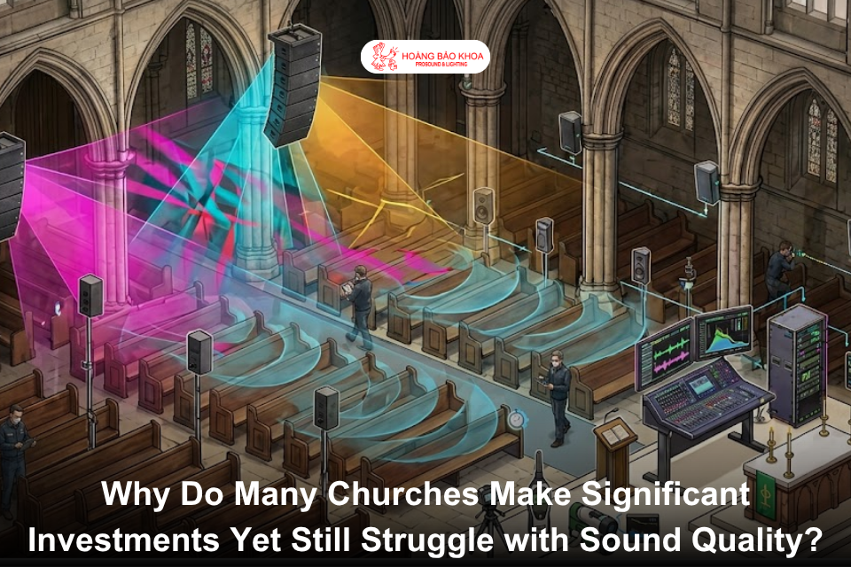 Why Do Many Churches Make Significant Investments Yet Still Struggle with Sound Quality?