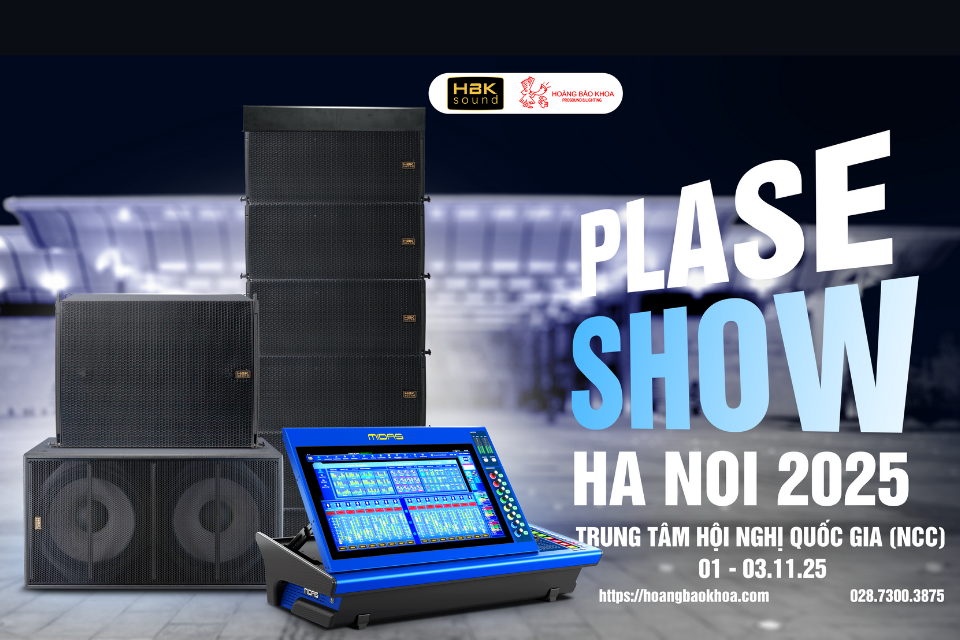 HBK Sound - Sức  Mạnh Line Array Active V2 Tối Ưu Cho Sân Khấu Việt