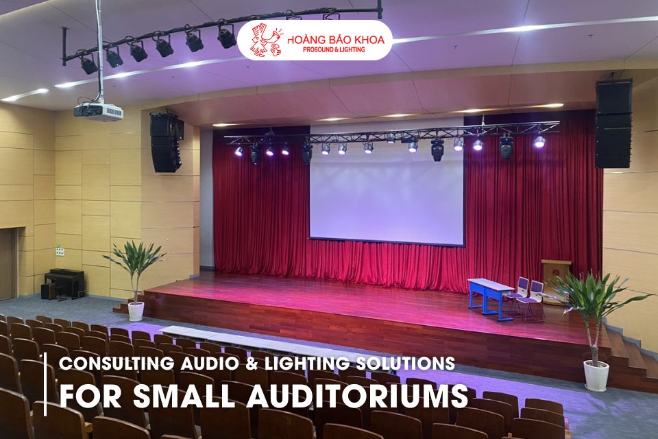 Consulting Audio & Lighting Solutions for Small Auditoriums