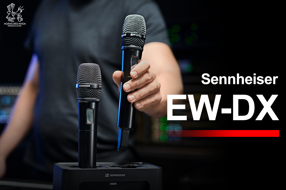 Sennheiser EW-DX - Micro dành cho môi trường nhiễu sóng cao