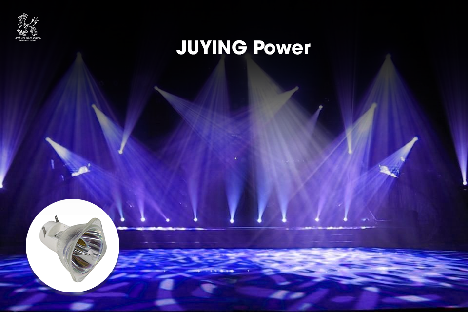 JUYING Power Lamp – Stable Stage Lighting Thanks to High-Quality Bulbs