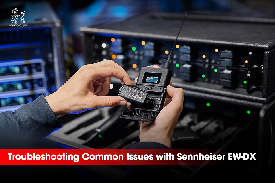 Troubleshooting Common Issues with Sennheiser EW-DX Wireless Microphone Set | Fixing Guide