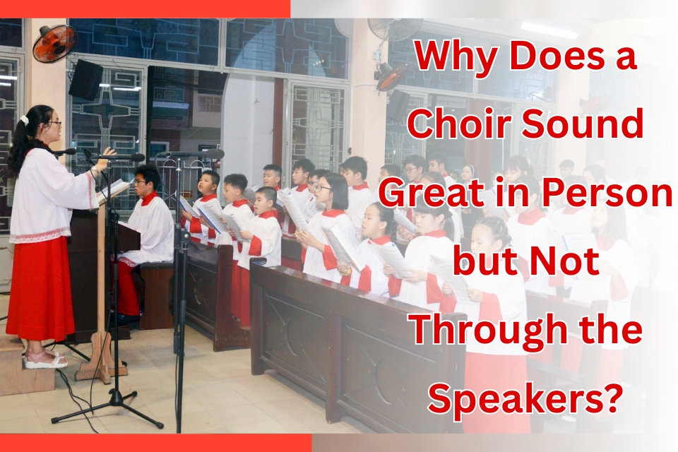 Why Does a Choir Sound Great in Person but Not Through the Speakers?