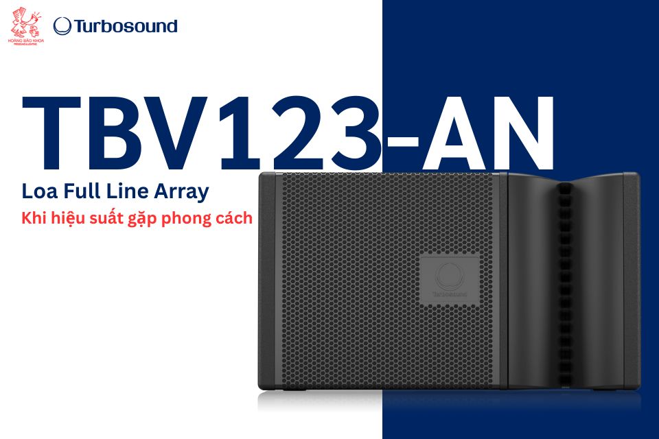 TBV123‑AN Loa Full Line Array – Nơi Hiệu Suất Gặp Gỡ Phong Cách
