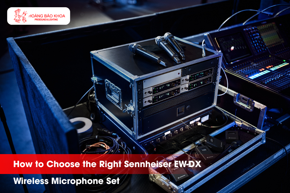 How to Choose the Right Sennheiser EW-DX Wireless Microphone Set for Your Audio System