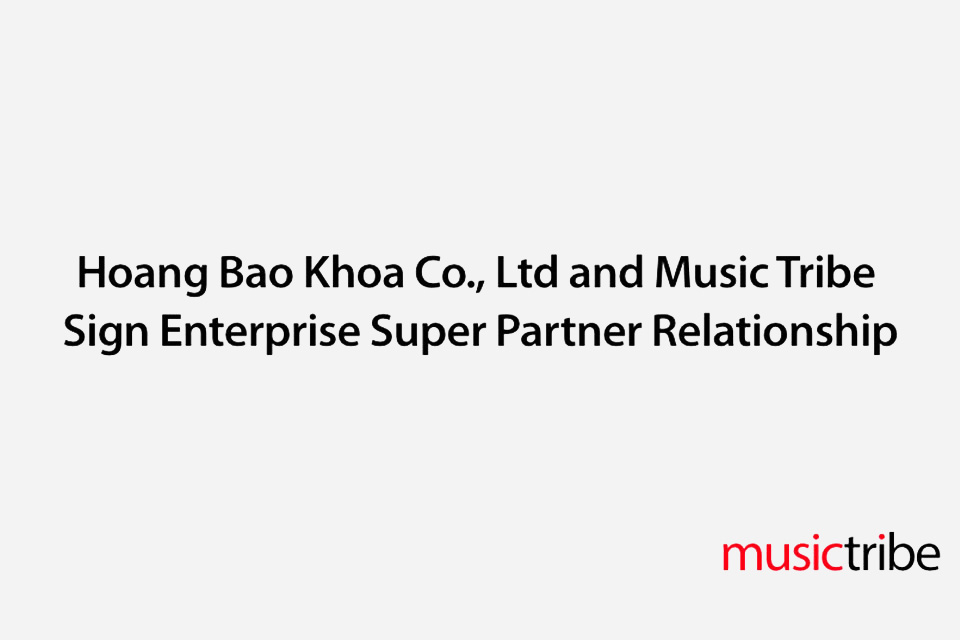 Giới thiệu tập đoàn Music Tribe - Hoàng Bảo Khoa