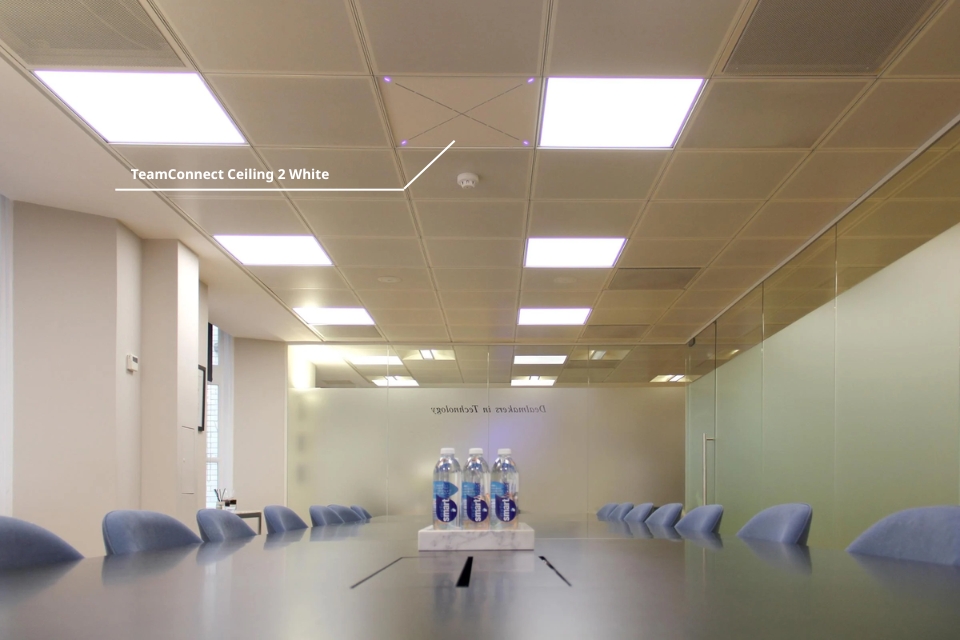 TeamConnect Ceiling 2 White - Giải pháp micro phòng họp cao cấp