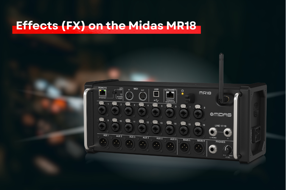 Guide To Recording FX On Midas MR18