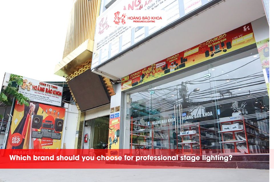 Which brand should you choose for professional stage lighting?