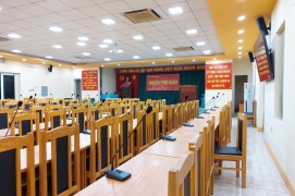 Thiết kế lắp đặt âm thanh hội trường UBND Huyện Phú Giáo - Bình Dương
