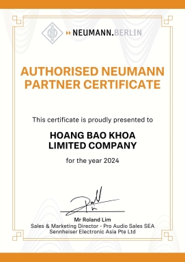 Neumann distributor certificate