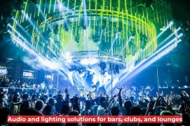 Audio And Lighting Solutions For Bars, Clubs, And Lounges