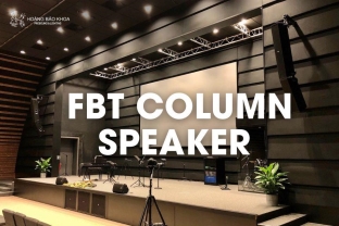 FBT Column Speaker - Clear Coverage & Echo Control Solution for Medium to Large Venues