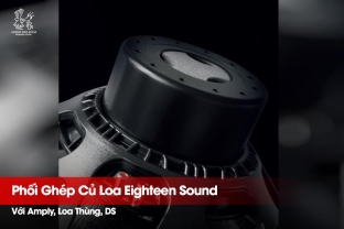 Hướng dẫn Phối Ghép Củ Loa Eighteen Sound Với Amply, Loa Thùng, DS