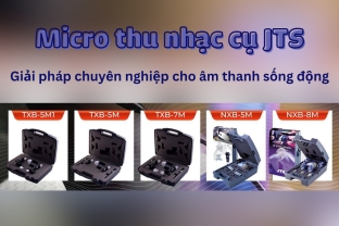 Micro thu nhạc cụ JTS – Giải pháp chuyên nghiệp cho âm thanh sống động