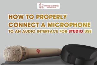How to Properly Connect a Microphone to an Audio Interface for Studio Use