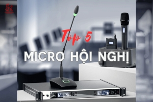 Top 5 Micro Hội Nghị Không Dây Tối Ưu Cho Phòng Họp Trực Tuyến 2025
