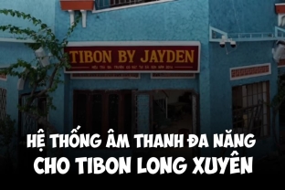 Giải Pháp Lắp Đặt Hệ Thống Âm Thanh Đa Năng Cho Tiệm Cafe Tibon Long Xuyên