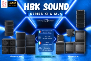Hoàng Bảo Khoa bùng nổ tại PLASE SHOW 2025 với loa HBK và đèn Mitek & HBK