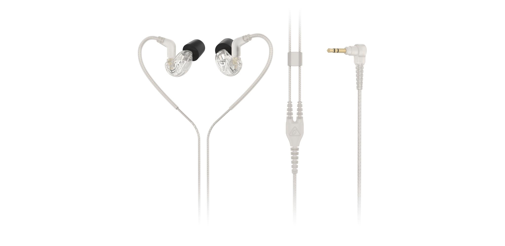 Behringer SD251-CL – Écouteurs Intra-Auriculaire Studio De Surveillance, Isolation Sonore Pro