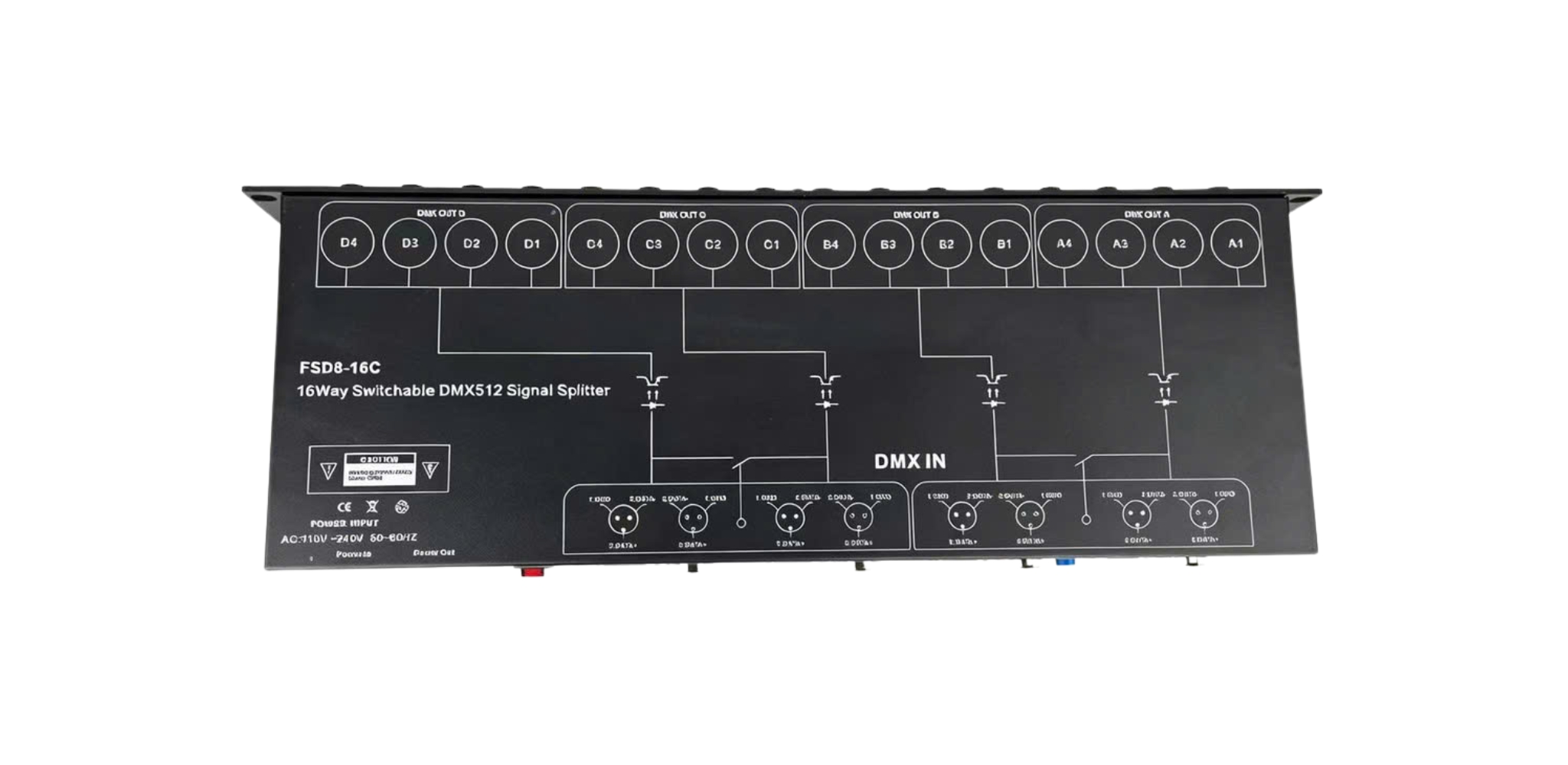 DMX Splitter 16RE