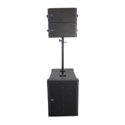 Hình sản phẩm Mini Line Array AR10 + AR18B Active Series China Board with 4200W Continuous Power HBK SOUND