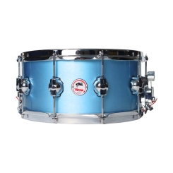 VENOM 14"X6.5" MAPLE SNARE DRUM - ESPRESSO CAPSULE AZURE FINISH |DS DRUM DSVE1465SNECAZ