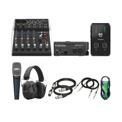 Hình sản phẩm Combo Livestream XENYX 802S Bộ Hát Livestream dành cho điện thoại Behringer