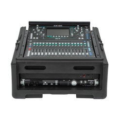 1SKB-R102W Tủ âm thanh - Tủ Mixer Amply DSP 10U top, 2U front SKB
