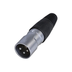 RCX3M-Z-000-0 3 pole male XLR cable connector Rean