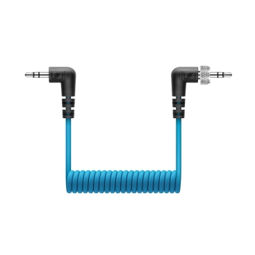 CL 35 TRS Locking 3.5mm TRS to 3.5mm TRS Coiled Cable Sennheiser