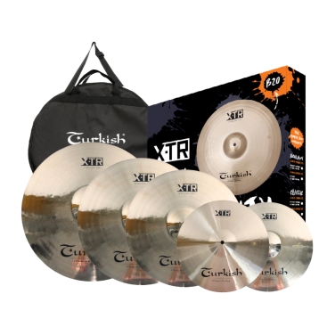XTR-B SET 1 XTR Brilliant Set + Bag Turkish Cymbals